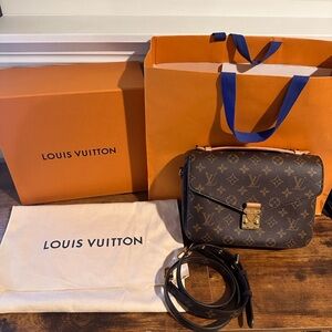 Louis Vuitton Brown Monogram Crossbody Bag